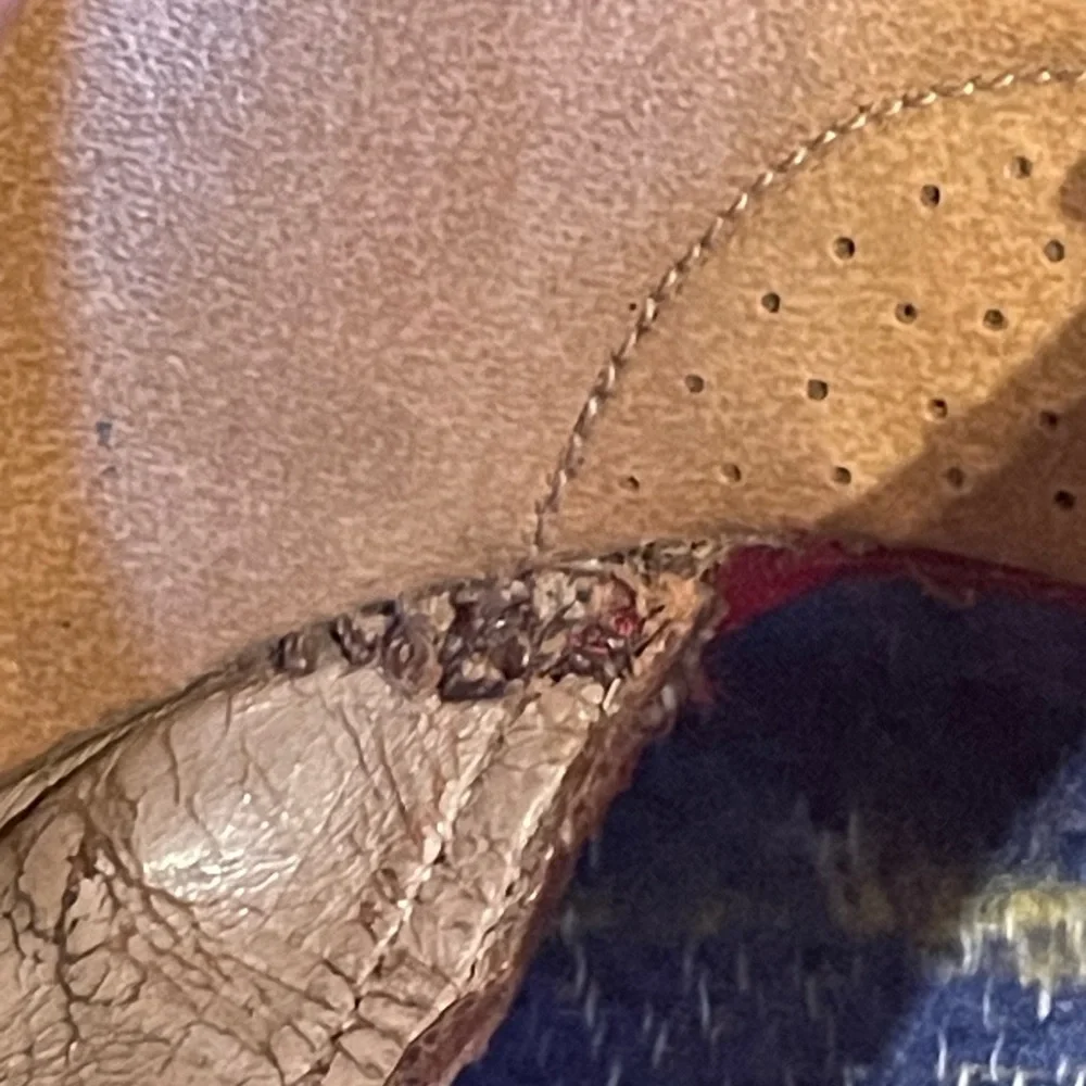 1950s red wedges / sandals! - Picture 11 of 11